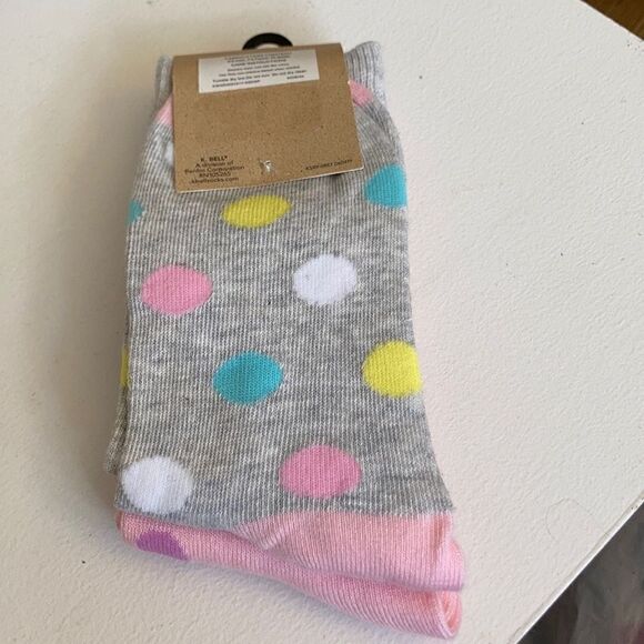 K. Bell Women’s Crew Socks 2 Pair - Picture 3 of 4